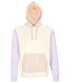 03818 Unisex Collins Organic Contrast Hoodie Off White colour image